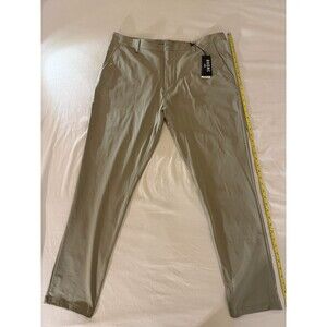 Rhone Commuter Pants Mens Size 40x30 Slim Fit Light Sage Performance Stretch NEW